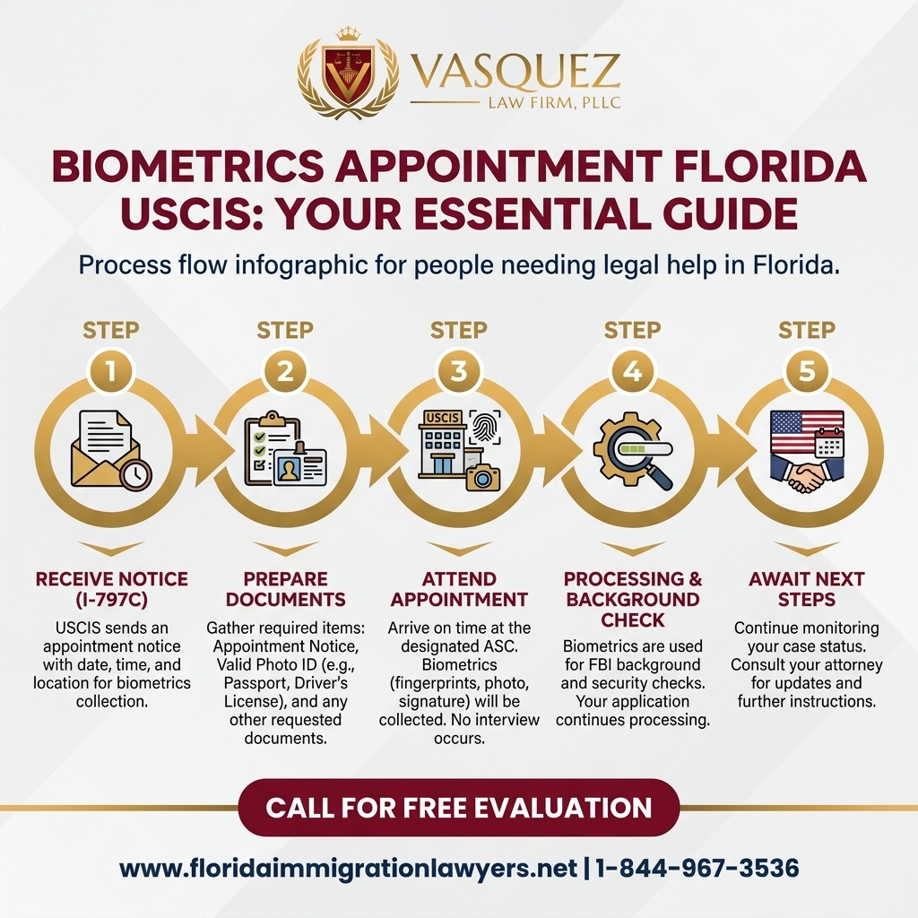 Key Statistics and Data for Biometrics Appointment Florida USCIS: Your Essential Guide