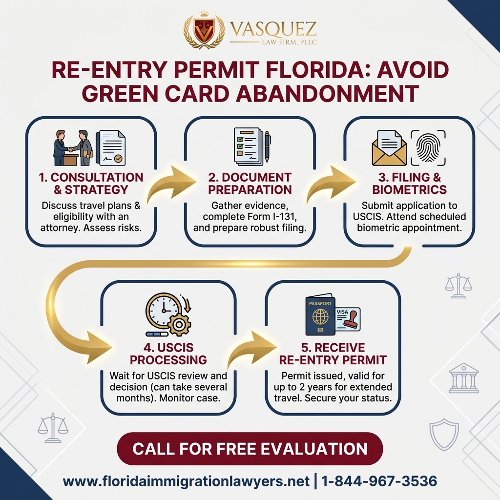 Key Statistics and Data for Permiso de Reingreso Florida: Evite Abandono de Green Card