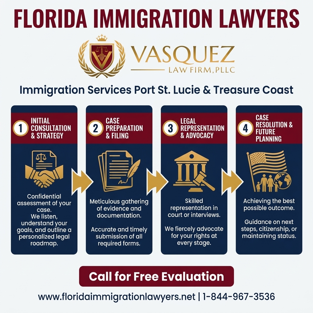 Key Statistics and Data for Servicios de Inmigración Port St. Lucie y Treasure Coast