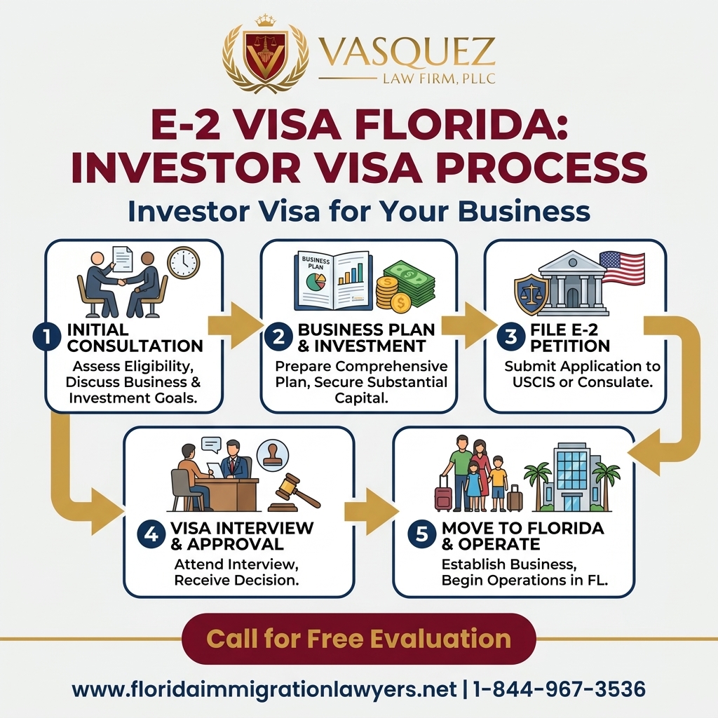Key Statistics and Data for E-2 Visa Florida: Investor Visa for Your Business