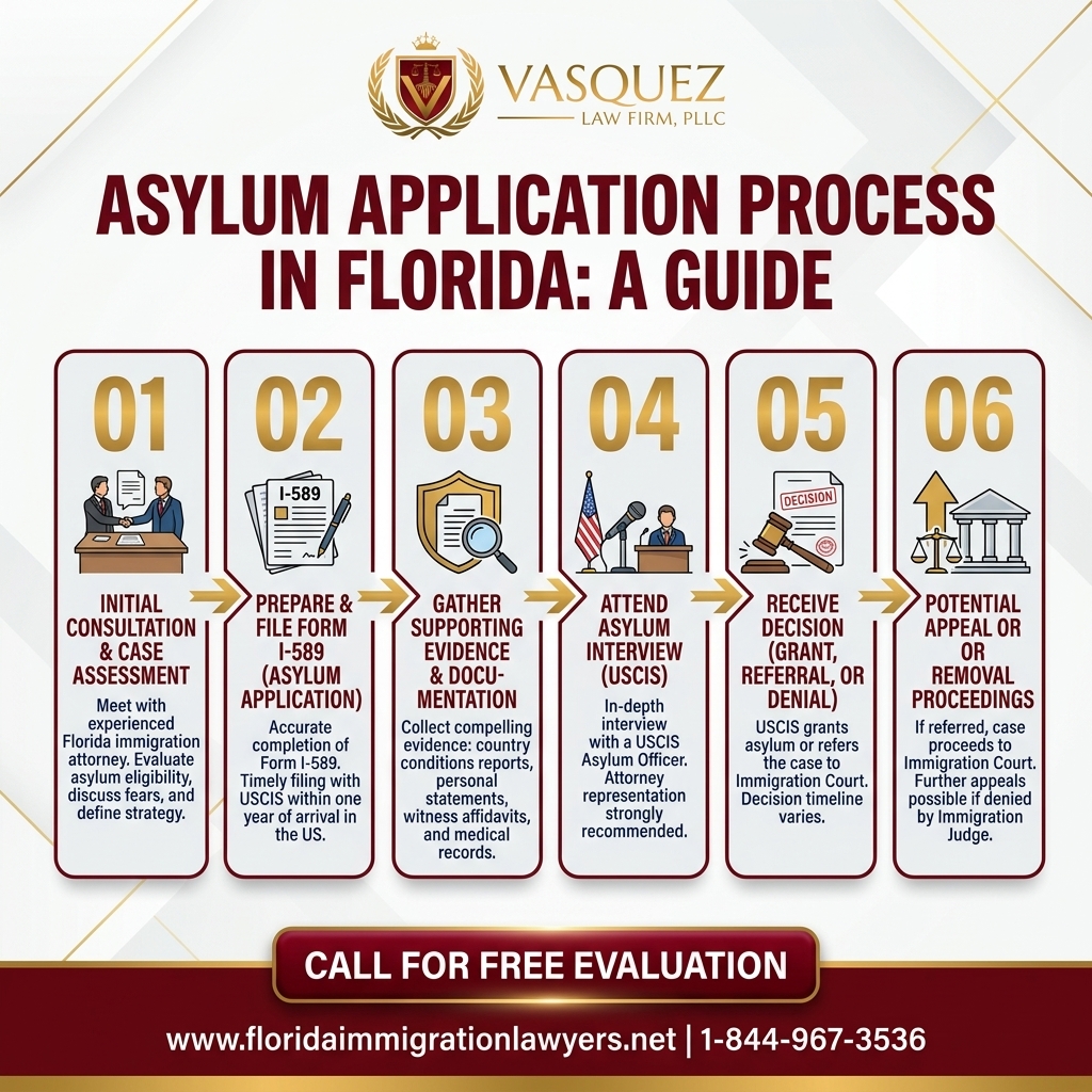Key Statistics and Data for Asylum Application Process in Florida: A Guide