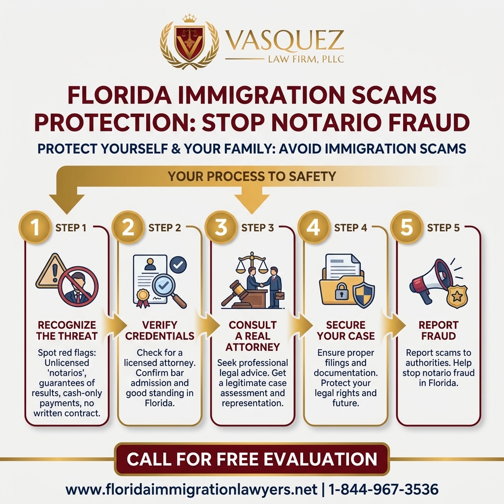 Key Statistics and Data for Protección Contra Estafas Migratorias Florida: Fraude Notario