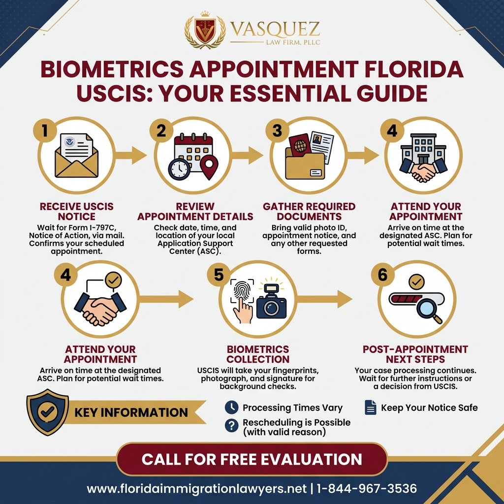 Key Statistics and Data for Cita de Biometría USCIS Florida: Su Guía Esencial