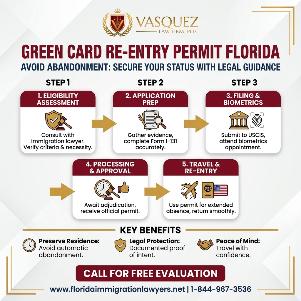 Key Statistics and Data for Green Card Re-Entry Permit Florida: Avoid Abandonment