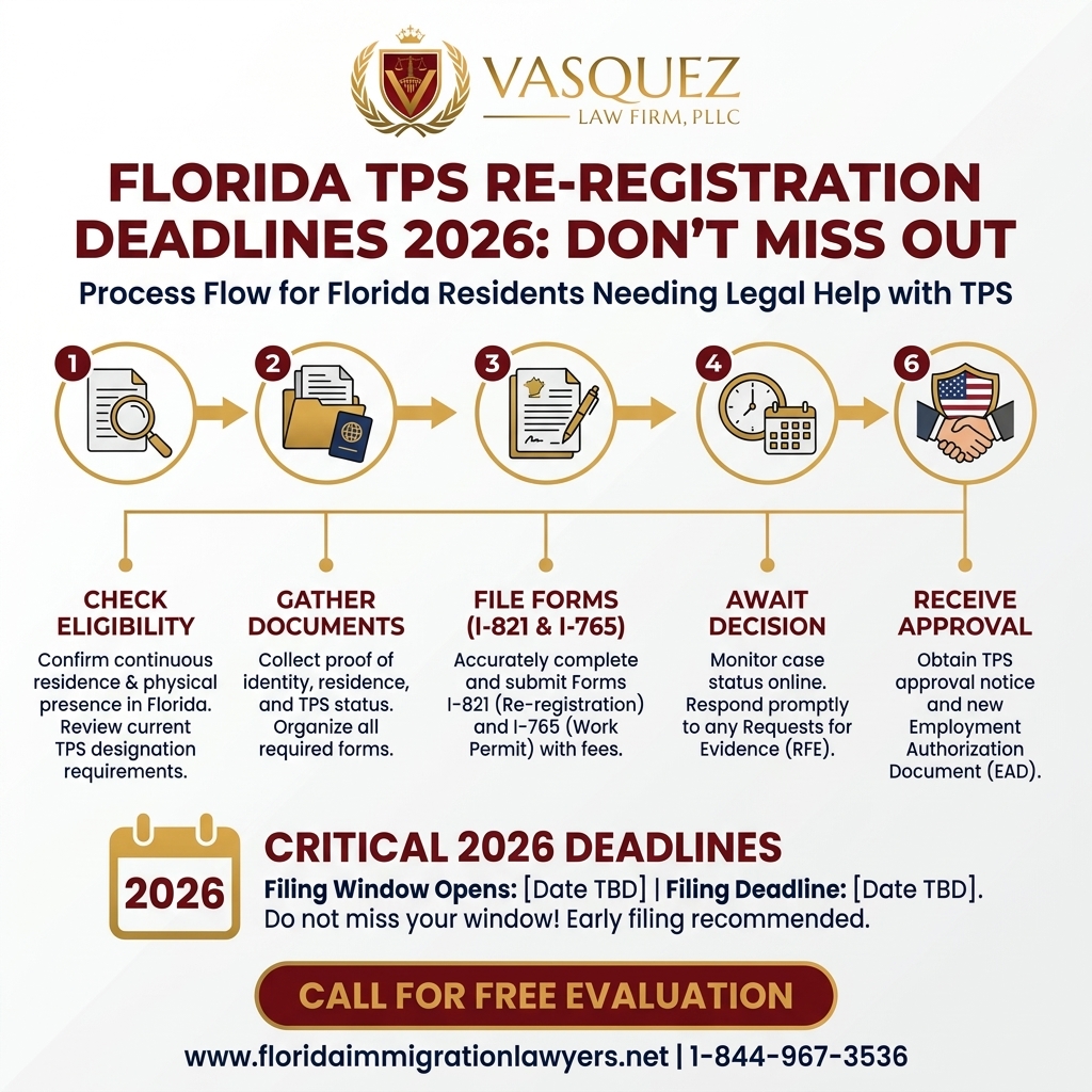 Key Statistics and Data for Reinscripción TPS Florida Plazos 2026: ¡No Se Lo Pierda!