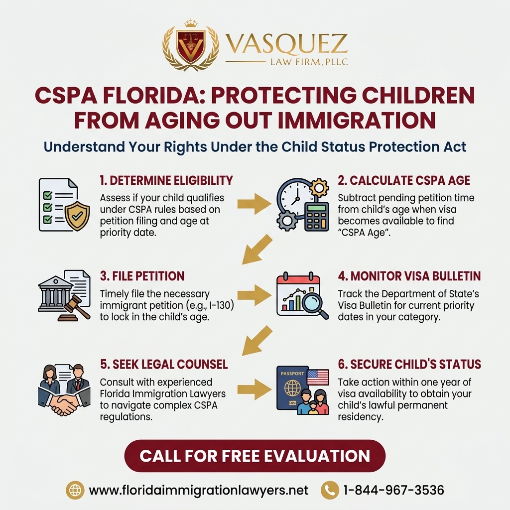 Key Statistics and Data for Ley CSPA Florida: Protegiendo Hijos de Exceder la Edad Migratoria