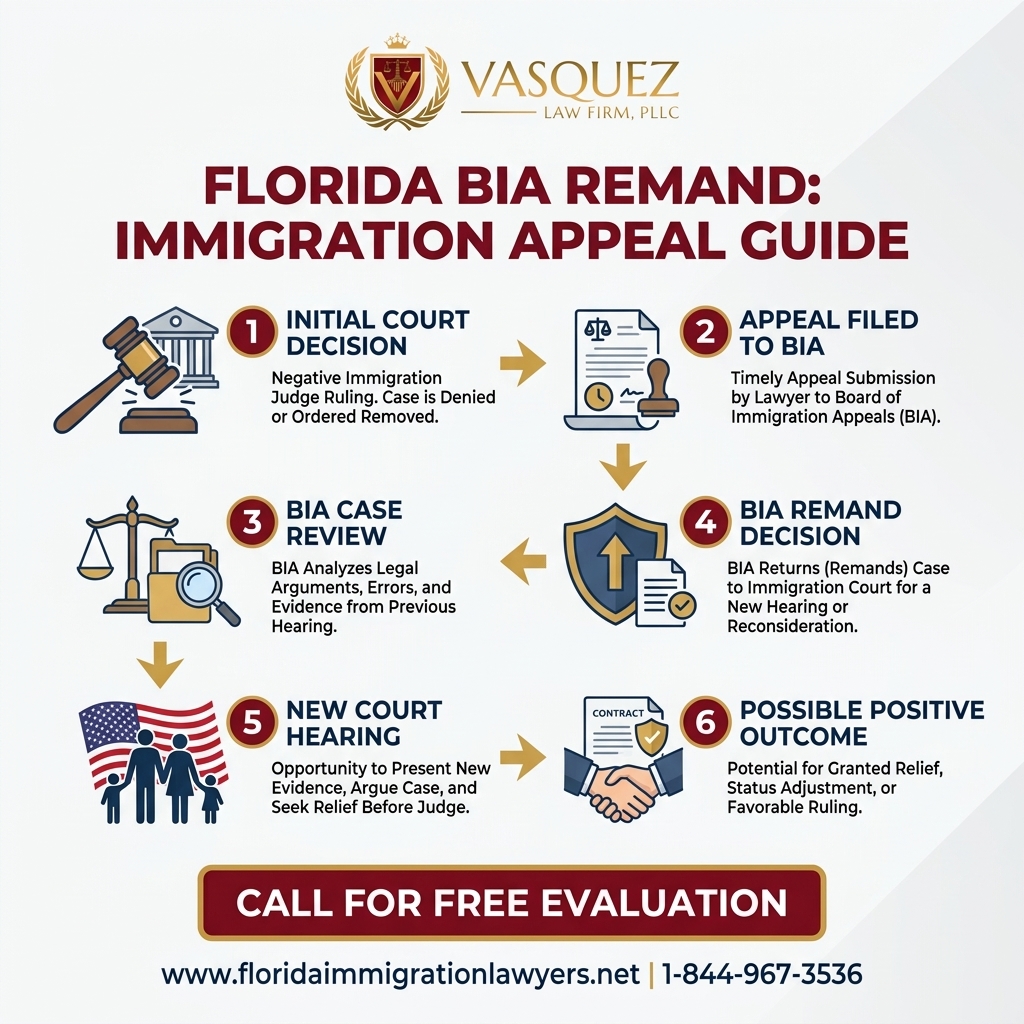 Key Statistics and Data for Remand de BIA: Guía de Apelación Migratoria en Florida