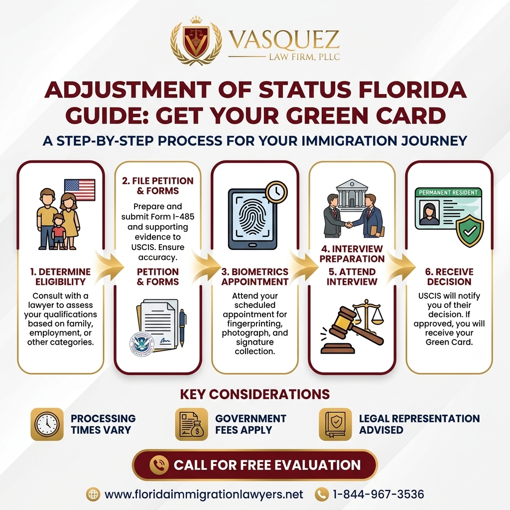 Key Statistics and Data for Adjustment of Status Florida Guide: Get Your Green Card