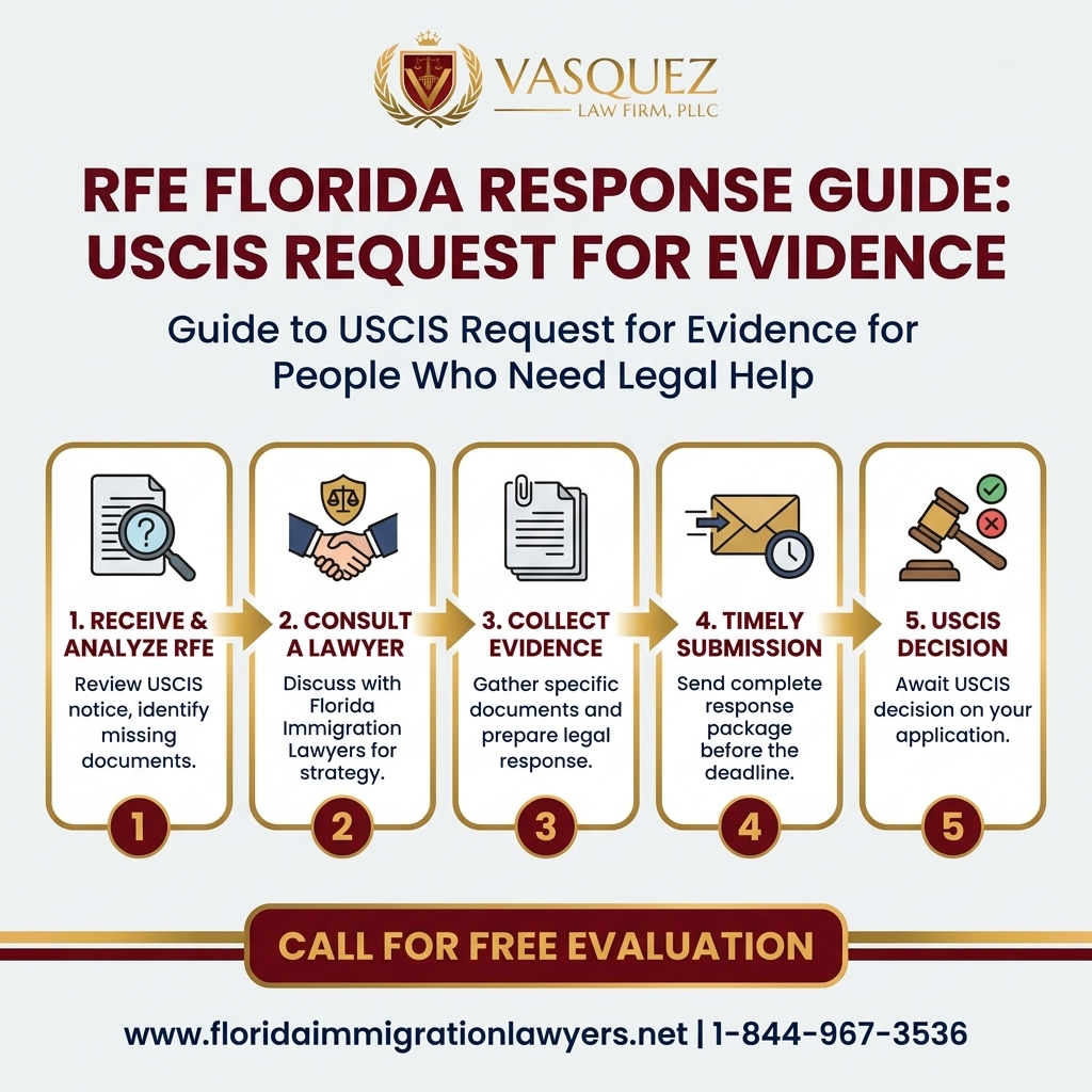 Key Statistics and Data for RFE Florida Response: Guide to USCIS Request for Evidence