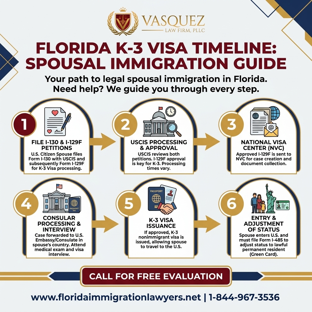 Key Statistics and Data for K-3 Visa Timeline Florida: Spousal Immigration Guide