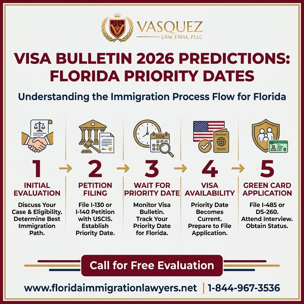 Key Statistics and Data for Visa Bulletin 2026 Predictions: Florida Priority Dates