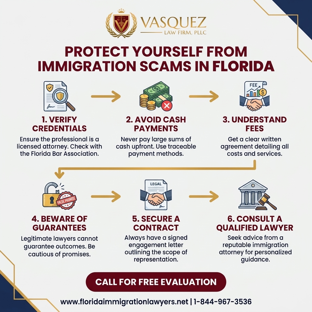 Key Statistics and Data for Protéjase de Estafas de Inmigración en Florida