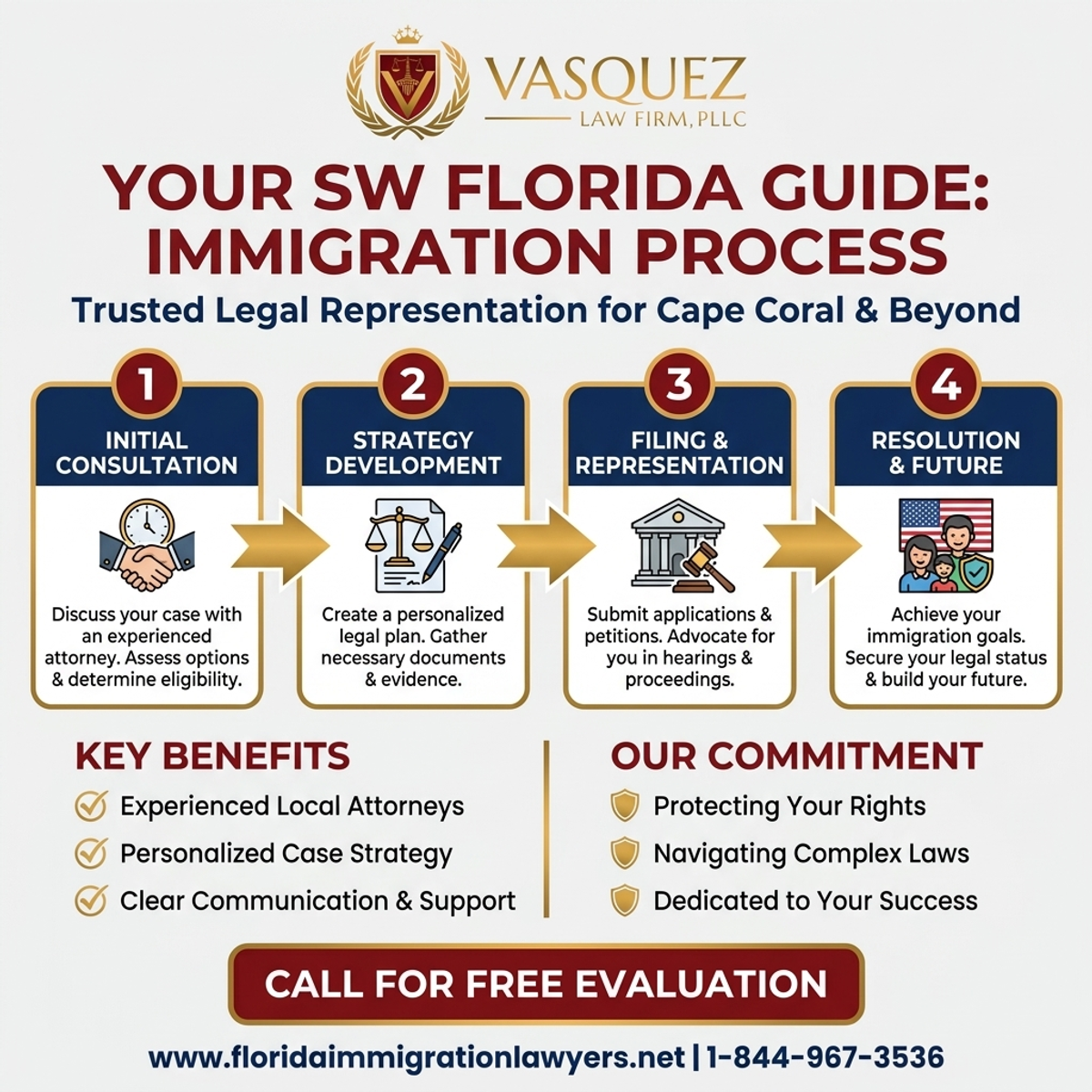 Step-by-Step Process for Abogado de Inmigración Cape Coral: Su Guía en SW Florida
