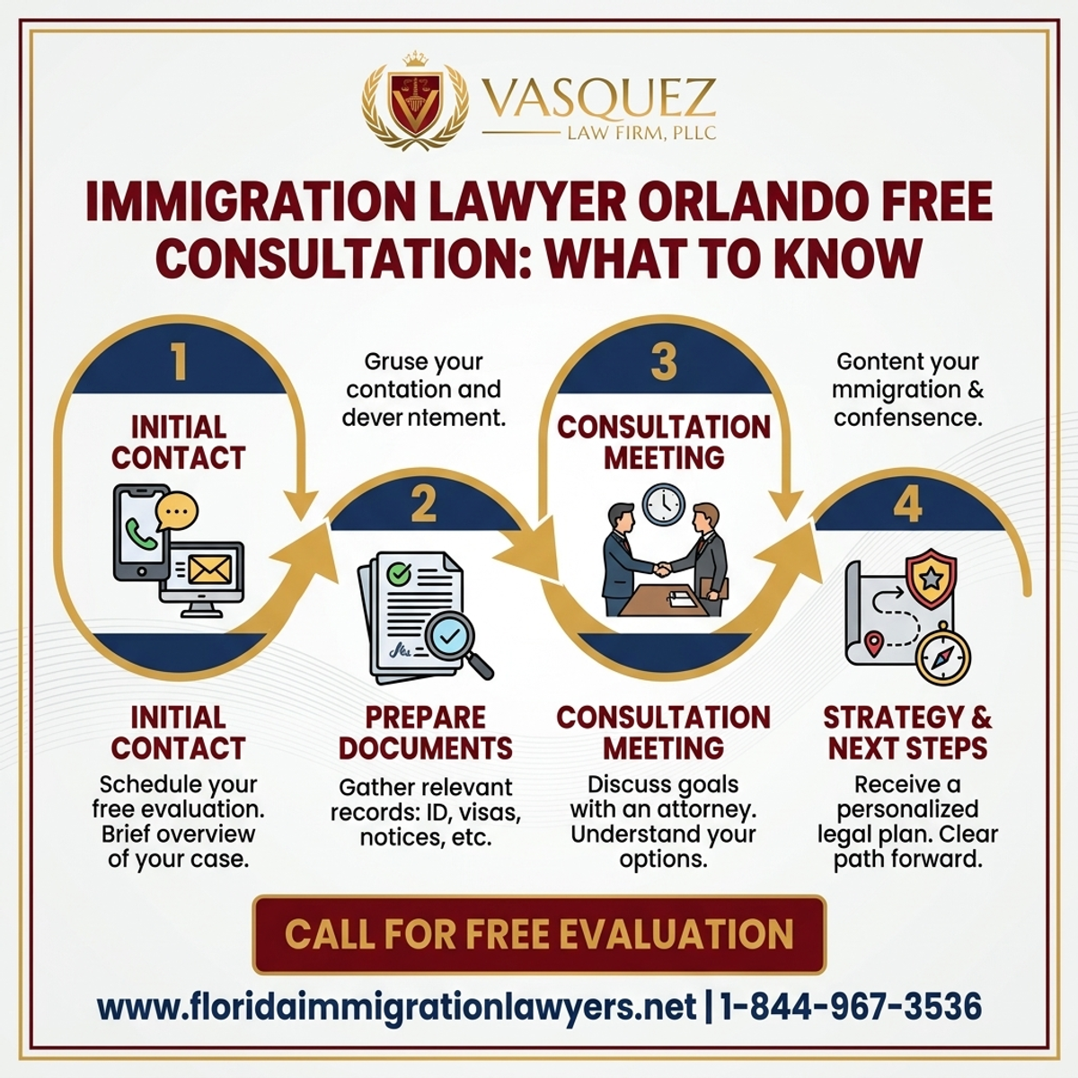 Step-by-Step Process for Immigration Lawyer Orlando Free Consultation: What to Know