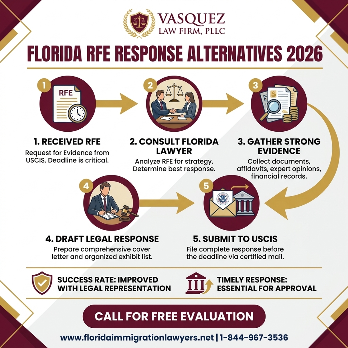 Step-by-Step Process for Alternativas de Respuesta a RFE en Florida 2026