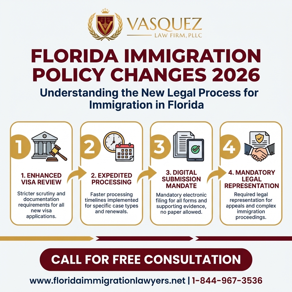 Process Timeline for Cambios en Política de Inmigración de Florida 2026