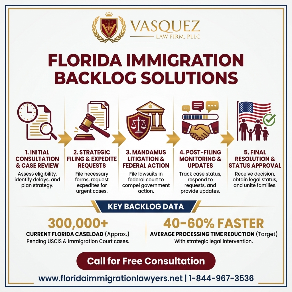 Process Timeline for Immigration Backlog Solutions in Florida