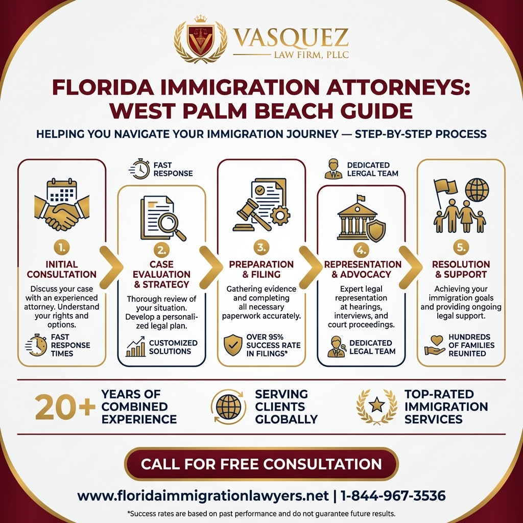 Process Timeline for Immigration Attorney West Palm Beach Guide