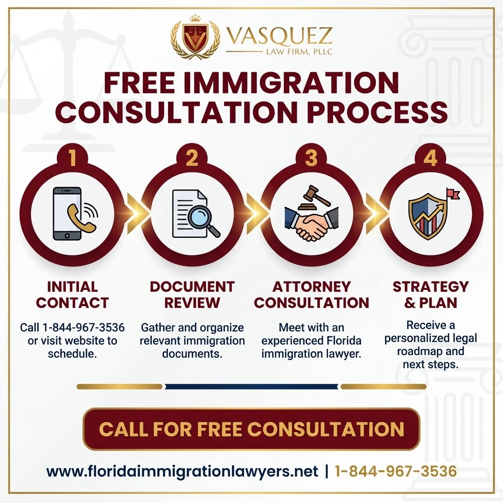 Process Timeline for Free Immigration Consultation in Florida