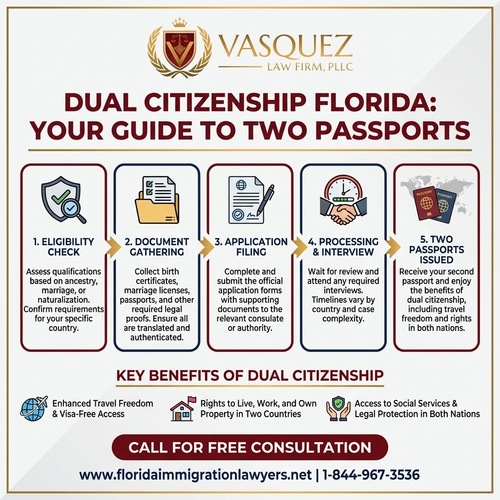 Process Timeline for Dual Citizenship Florida: Your Guide to Two Passports