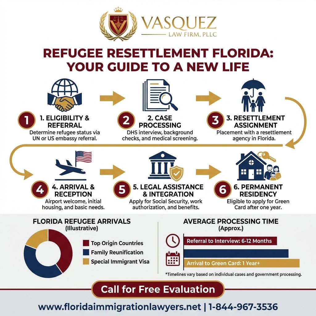 Process Timeline for Reasentamiento de Refugiados en Florida: Su Guía Esencial