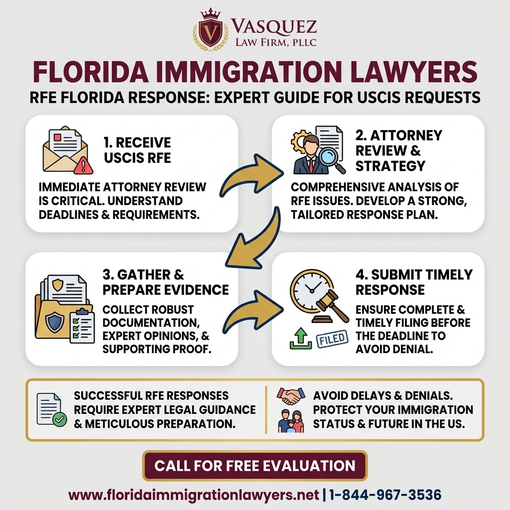 Process Timeline for Respuesta a RFE en Florida: Guía Experta para USCIS