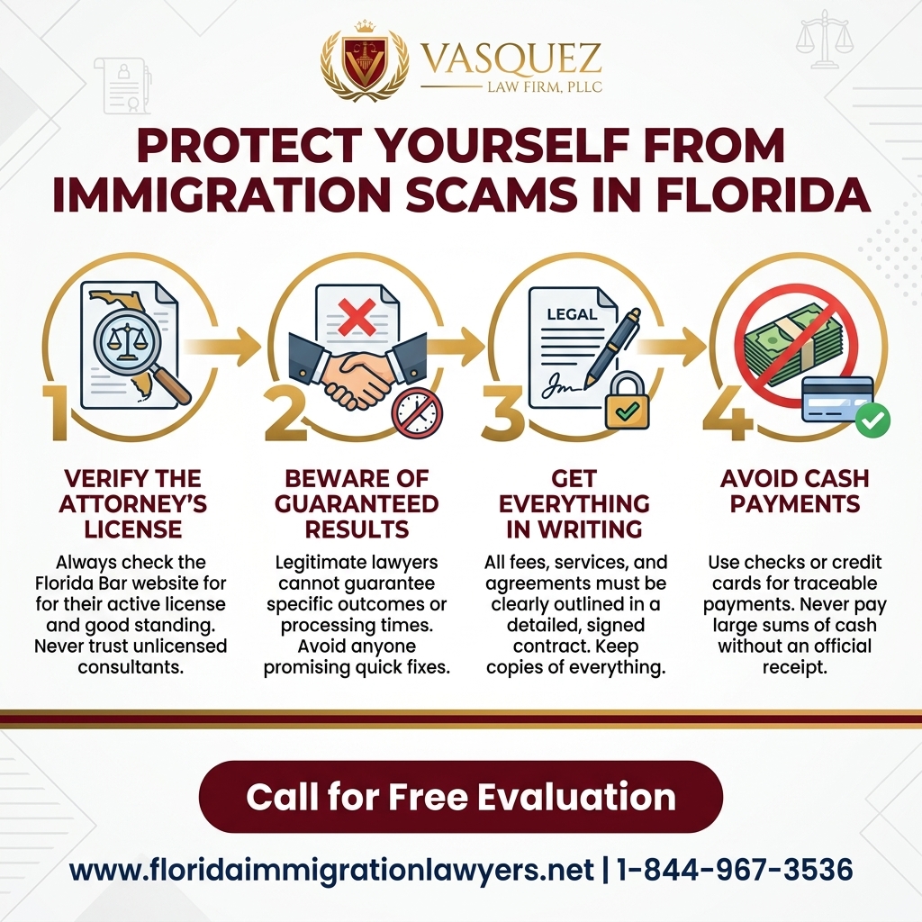 Process Timeline for Protección Contra Estafas de Inmigración en Florida: Guía Esencial y Ayuda Legal