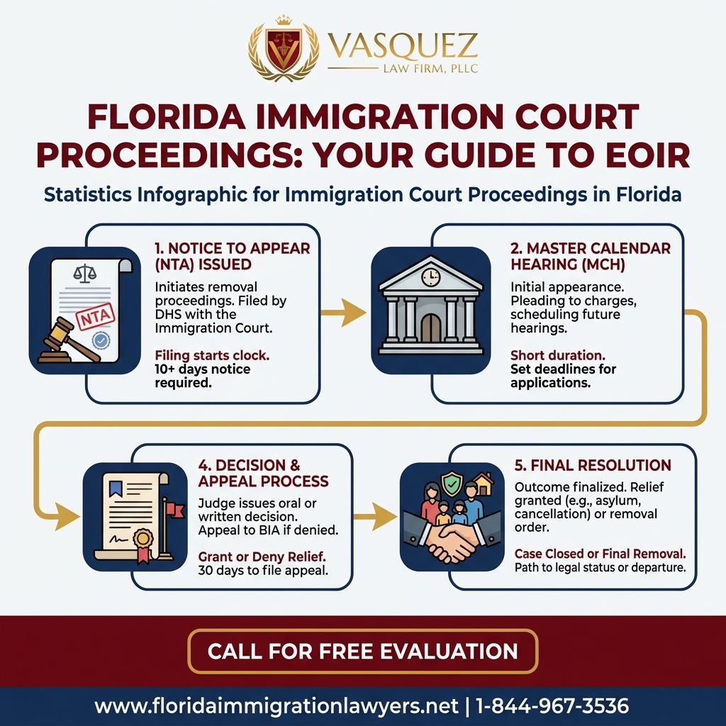 Process Timeline for Immigration Court Proceedings Florida: Your Guide to EOIR