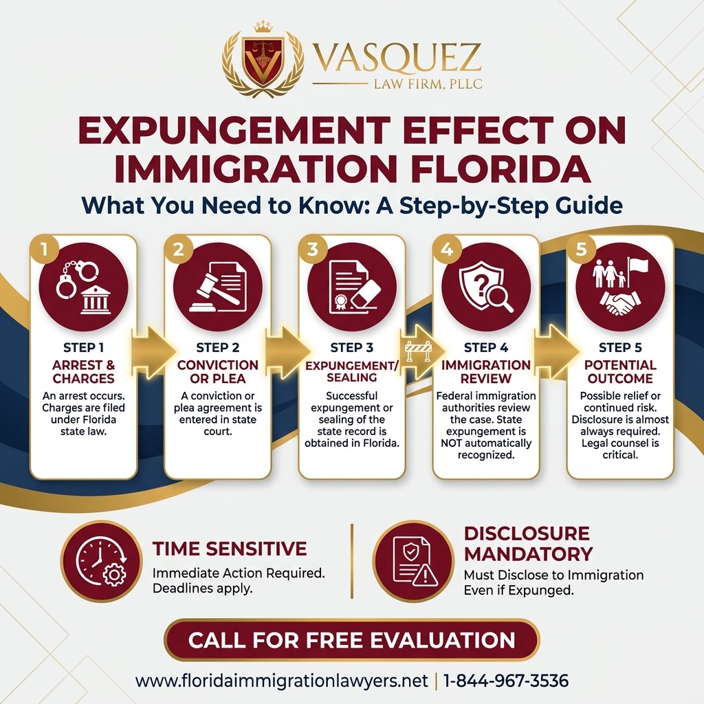 Process Timeline for Expungement Effect on Immigration Florida: What You Need