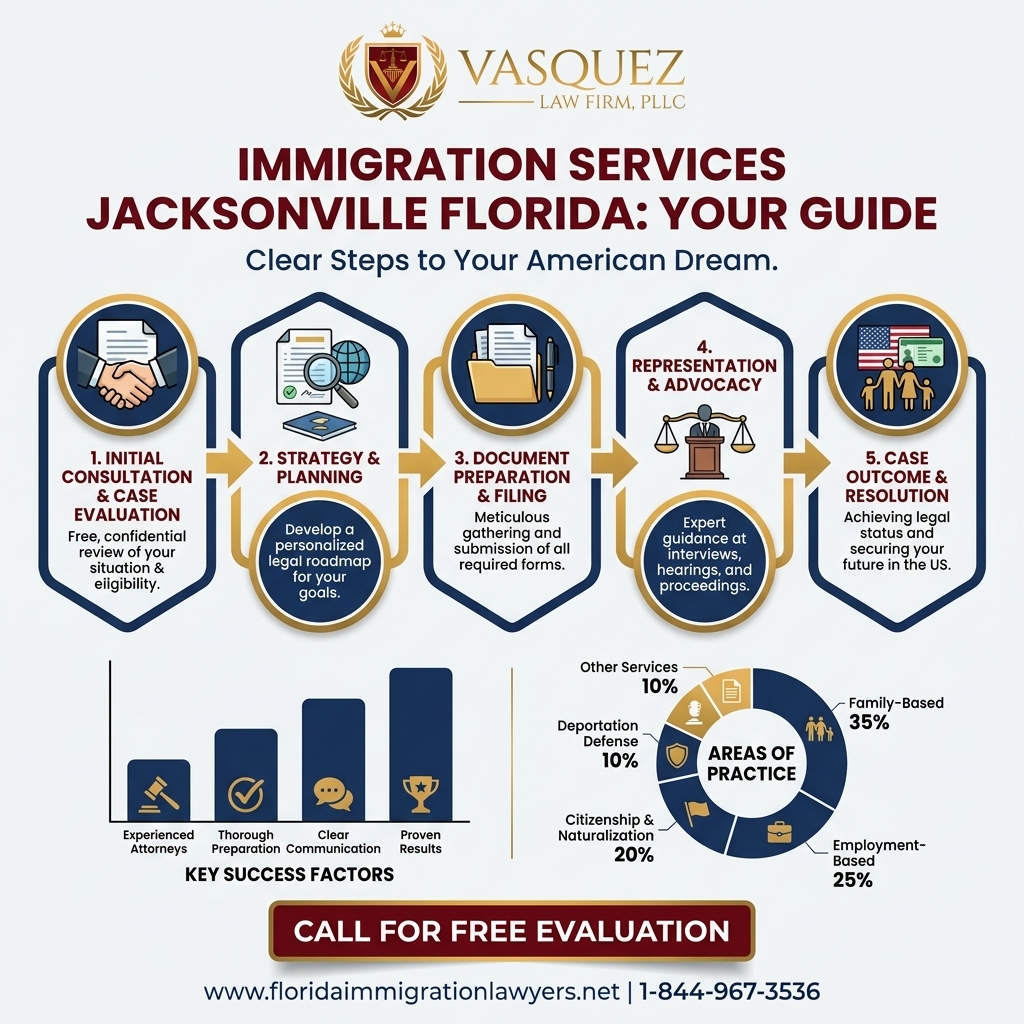 Process Timeline for Servicios de Inmigración Jacksonville Florida: Su Guía
