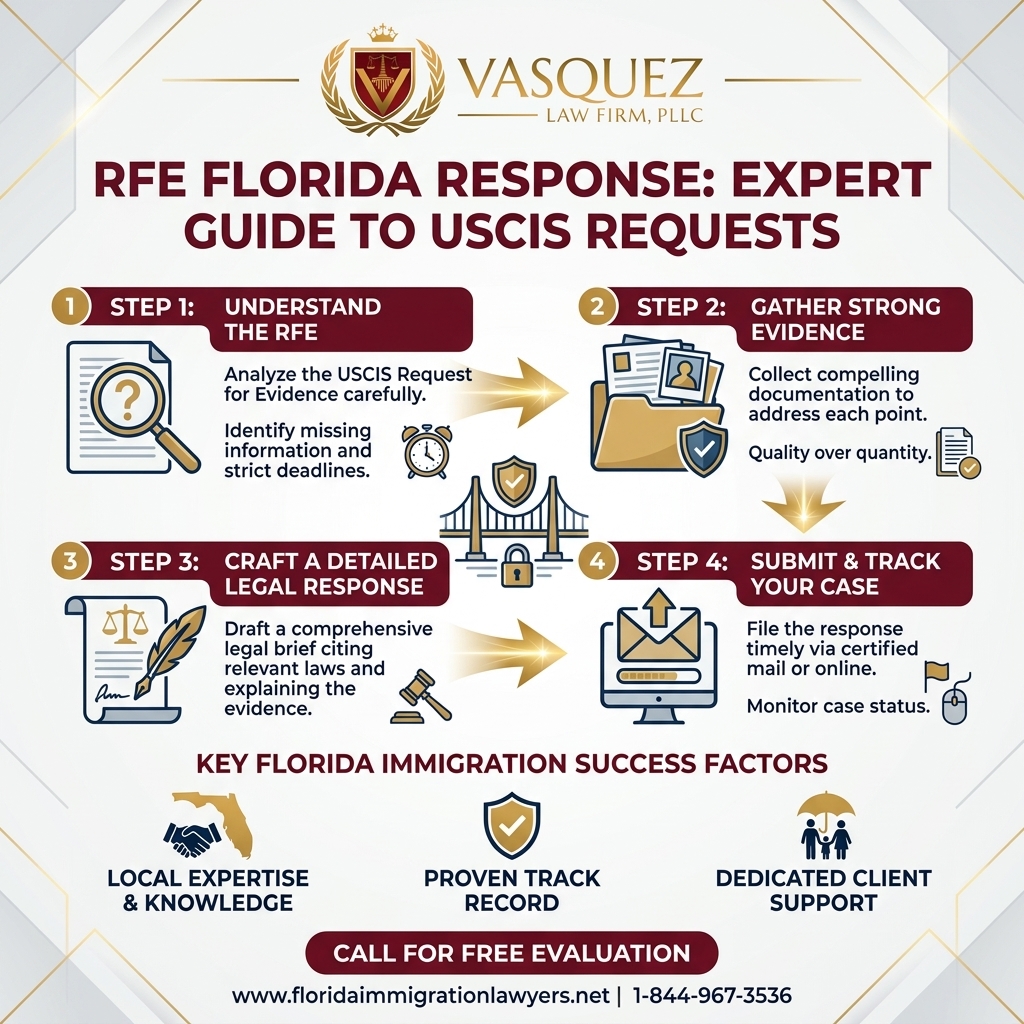 Process Timeline for RFE Florida: Guía Experta para Responder Solicitudes USCIS