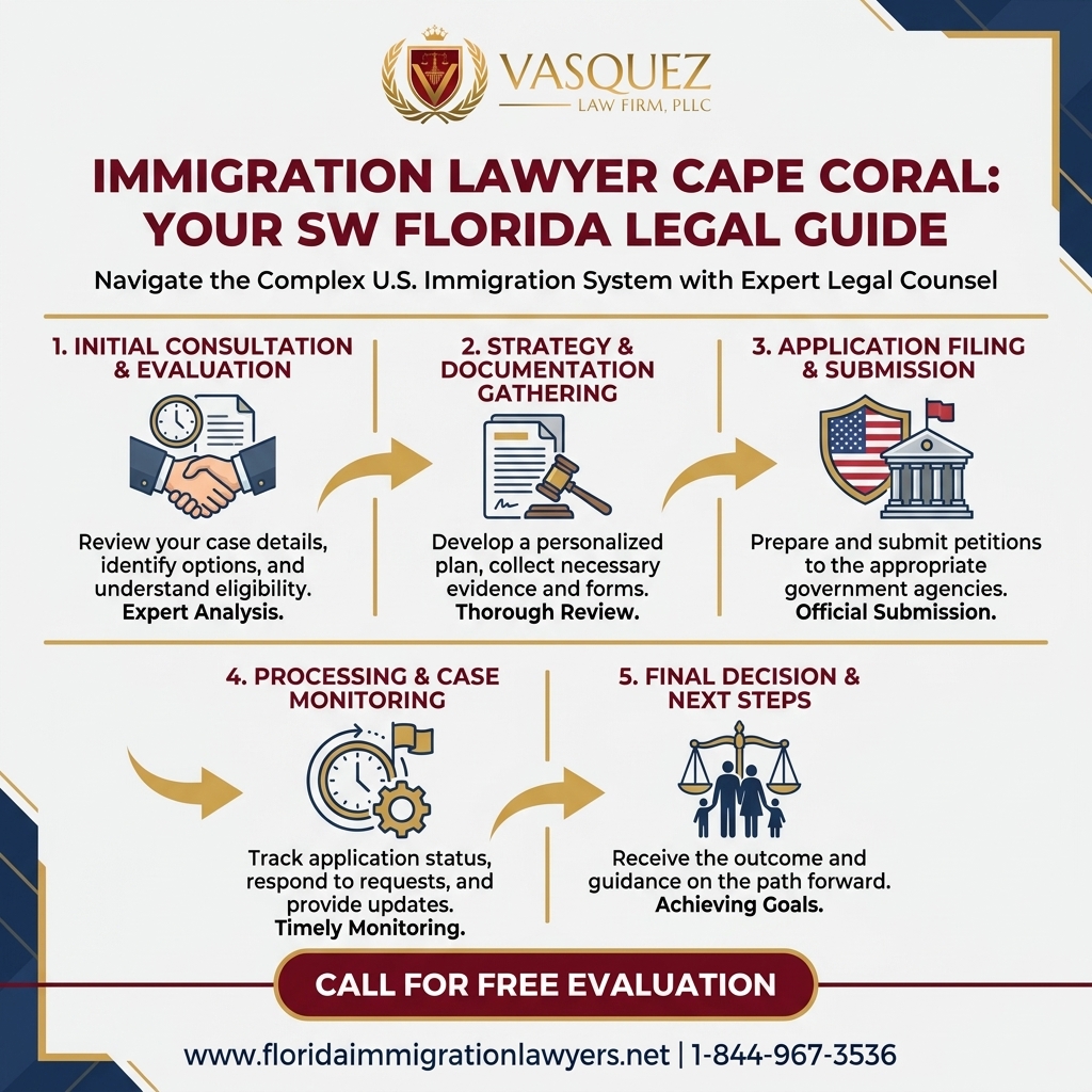 Process Timeline for Abogado de Inmigración Cape Coral: Su Guía Legal SW Florida