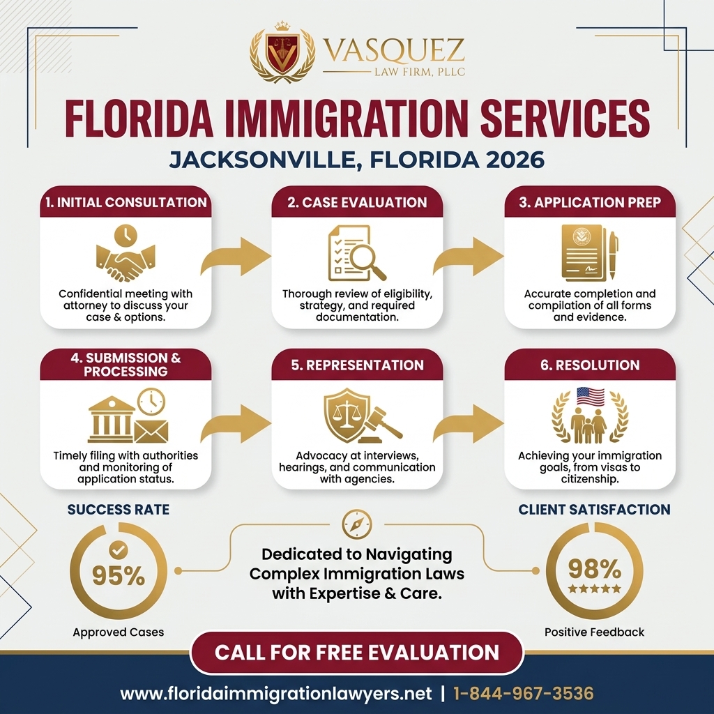 Process Timeline for Immigration Services in Jacksonville, Florida 2026