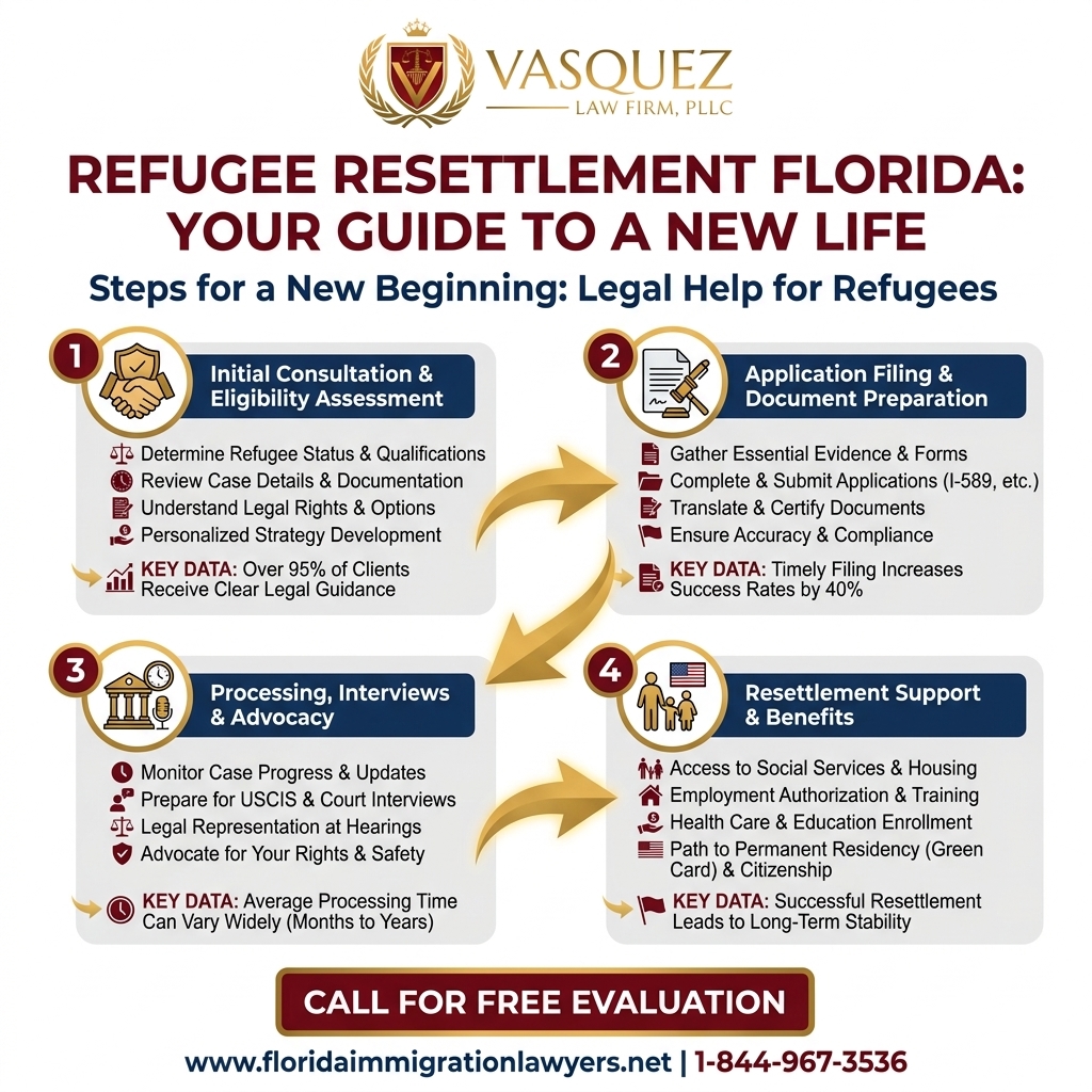 Process Timeline for Reasentamiento de Refugiados en Florida: Su Guía Esencial