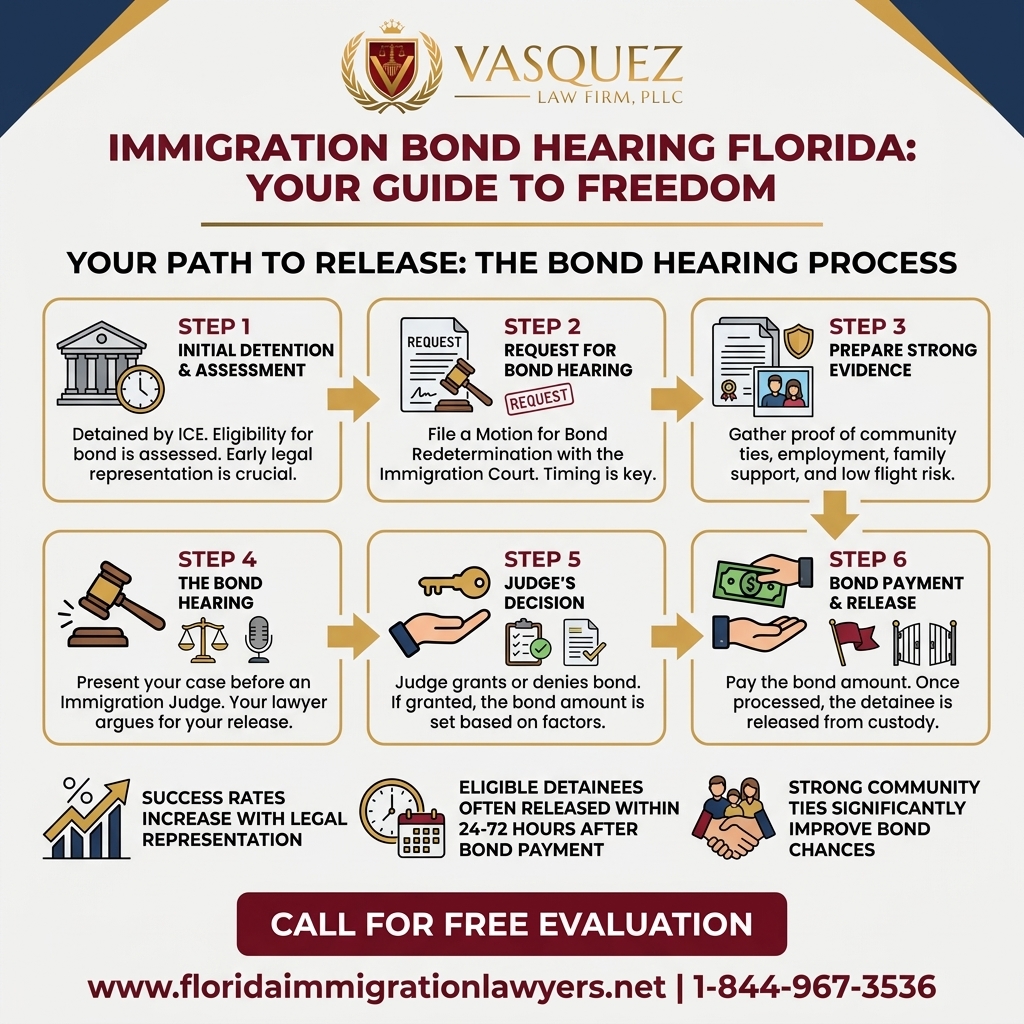 Process Timeline for Immigration Bond Hearing Florida: Your Guide to Freedom