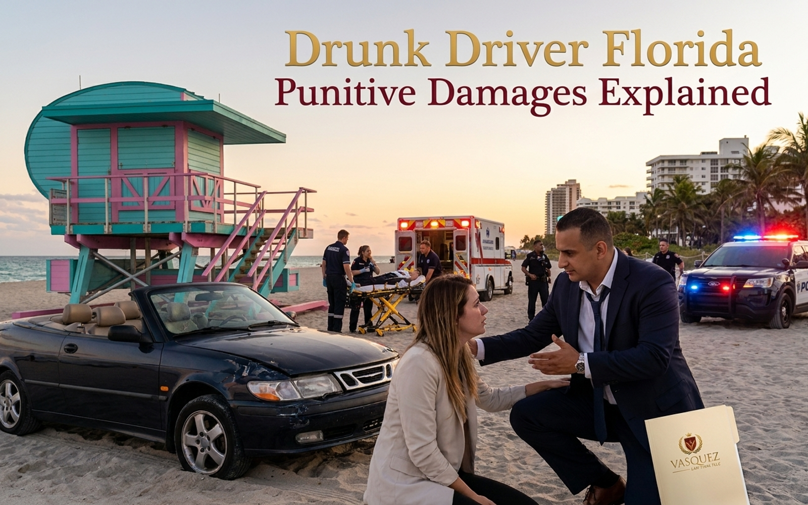 Daños Punitivos por Conductor Ebrio… — Vasquez Law Firm abogados de inmigración Florida