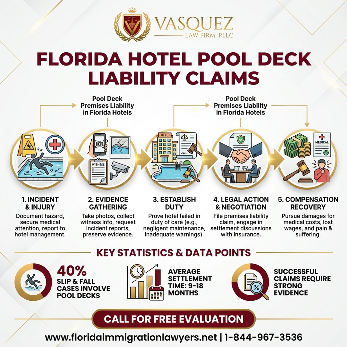 Key Statistics and Data for Responsabilidad de Mantenimiento de Piscinas en Hoteles de Florida